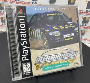 Need for Speed V Rally PS1 Technical Support Copy CIB Complete Electronic Arts - Picture 1 of 16