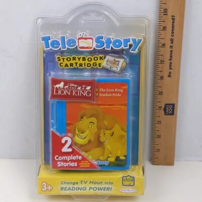 Disney Lion King Simba’s Pride TeleStory Storybook Cartucho Novo Selado Vintage - Imagem 1 de 2