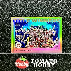 Topps UEFA Club Competitions 2024-25 Title Winner /175 Yellow Refractor - Bild 1 von 2