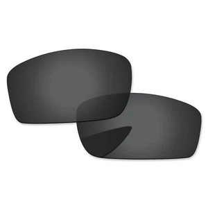 Lenti di ricambio polarizzate nere Lenslog per Oakley Square Wire nuove 2006 - Foto 1 di 4