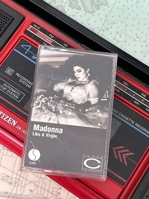 Vintage 1984 Madonna Like A Virgin Cassette Tape - Image 1 of 4