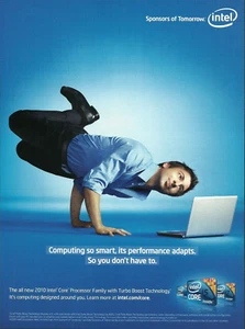 2010 Intel Core Prozessorfamilie Computer Tech Print AD Werbung - Bild 1 von 1