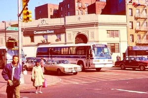 ORIGINAL KODACHROME SLIDE NYC BUS 1986 GM RTS 4332 FORDHAM RD-WEBSTER AV 13.04.90 - Bild 1 von 1