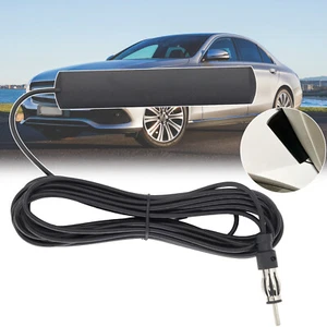 Auto Radio Antenne AM FM Scheibenantenne SUV LKW Klebeantenne PKW KFZ Stereo - Bild 1 von 9