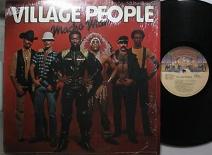 Rock Lp Village People Macho Man On Casablanca - Vg++ / Vg++ (Shrink) - Picture 1 of 1