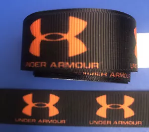 3 YARDS 7/8” UNDER ARMOUR RIBBON, FREE S/H WHEN SPEND $25.00 FOR ALL AUCTIONS - Picture 1 of 2