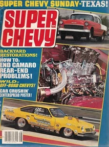 SUPER CHEVY 1984 AUG - CAMAROS, CHEVELLE, EL CAMINO - Imagen 1 de 1