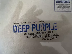 DEEP PURPLE - Live Wollongong Australia 13/3/2001 2 x CD 2021 BRAND NEW 2CD - Picture 1 of 2