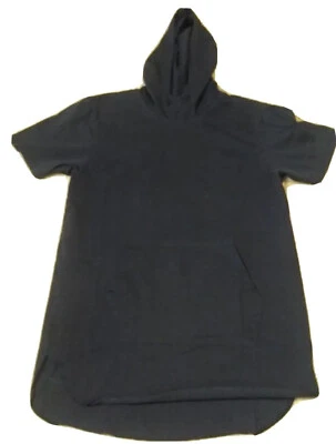 SUDADERA CON CAPUCHA HOMBRE KINETIX MANGA CORTA AZUL TALLA MEDIANA  Foto 1 de 4