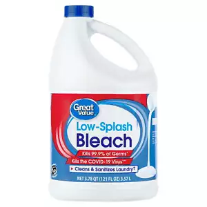 Low Splash Bleichmittel Regular, 121 Oz. - Bild 1 von 13