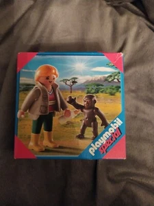 Playmobil special 4757 Pflegerin mit Baby Affe Nuckelflasche Safari neu - Bild 1 von 3
