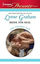 BRIDE FOR REAL By Lynne Graham **Mint Condition**