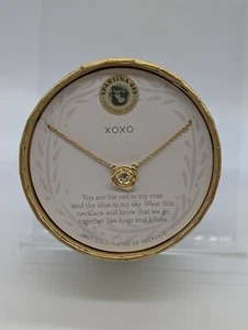 Spartina 449 - Sea La Vie Necklace - XOXO - 18", 18 Carat Gold Plated - Picture 1 of 6
