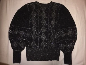 Designer TED BAKER ladies NEW gorgeous jumper occasion party top size 1 6 - 8 - Picture 1 of 7