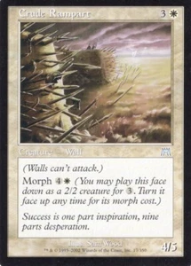 CRUDE RAMPART 17/350 ONSLAUGHT MTG MAGIC NM (yourdeckbuilder) - Picture 1 of 1