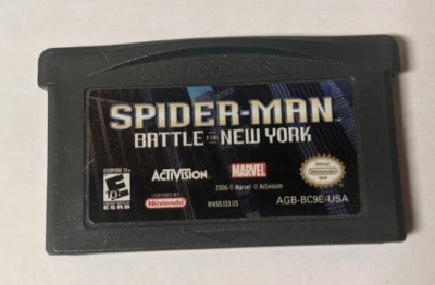 Spider-Man: Battle for New York [Nintendo Game Boy Advance - AGB-BC9E-USA] Foto 1 de 4