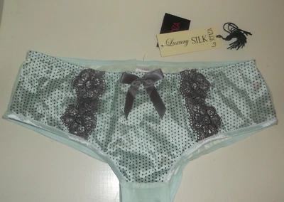 Nuevo con etiquetas Pantalones Cortos La Senza Georgia 8 10 12 14 16 18 Aqua Silk Mocha Encaje Foto 1 de 3