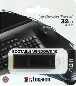 Pendrive Bootable USB ESD Per Asus,Hp,Acer Installazione Windows 10 Home/Pro - Foto 1 di 5