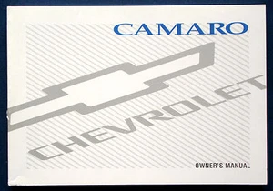 Owner's Manual   Betriebsanleitung 1998 Chevrolet Camaro (UK) - Bild 1 von 1