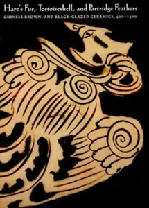 HARE'S FUR, TORTOISESHELL & PARTRIDGE FEATHERS Temmoku Chinese brown black ware - Picture 1 of 4
