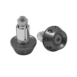 2pcs 7/8'' 22MM Handlebar Grips Handle Bar Ends Plug Slider For Yamaha Kawasaki - Picture 1 of 2