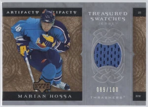 * 2007-08 UD Artifacts Treasured Swatches Silver #TS-MH - MARIAN HOSSA [089/100] - Picture 1 of 2