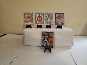 denver broncos card lot 5 Cards Russel Wilson Patch..... - Picture 1 of 7