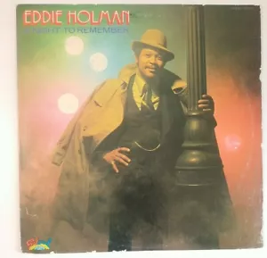Eddie Holman A Night To Remember SALSOUL SZS 5511 PROMO VG+ LP #6019 - Imagen 1 de 6