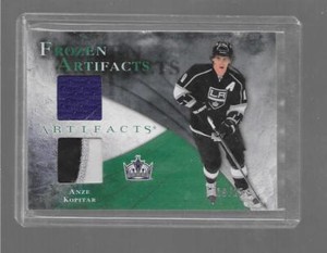 2010-11 Trilogy - ANZE KOPITAR - 3 Color Dual Jersey Patch - KINGS #d 09/25