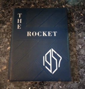 1957 VAN DEL HIGH SCHOOL JAHRBUCH VAN WERT OHIO RAKETE UNMARKIERT - Bild 1 von 9