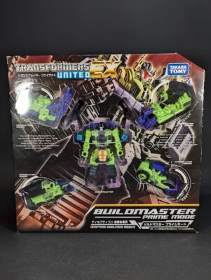 Combinadores de núcleo eléctrico Transformers United EX Buildmaster SELLADOS EX-06 PCC Foto 1 de 4