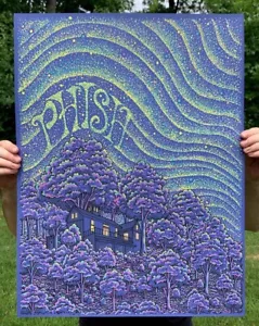 Phish Farmhouse Limited Edition Print Evan Cohen Poster 18x24 - Picture 1 of 3