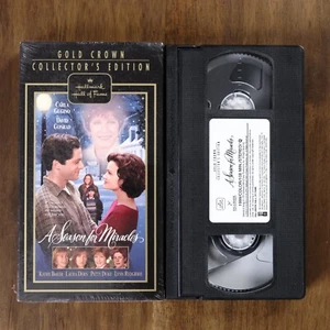 A Season For Miracles (1999) - VHS Hallmark Christmas Romance - Great Condition - Picture 1 of 8