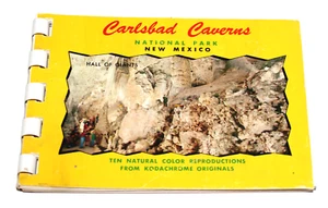 Vintage Carlsbad Caverns National Park New Mexico Souvenir Bilderbuch PA2-2 - Bild 1 von 4
