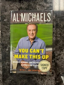 Autogramm AL MICHAELS signed YOU CAN'T MAKE THIS UP Buch 1980 MIRACLE ON ICE - Bild 1 von 3