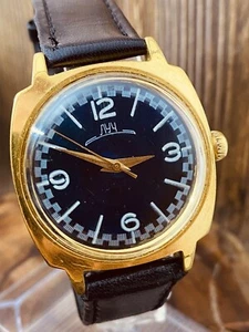 Vintage LUCH 2209 AU Sowjetuhr Herren mechanische Armbanduhr 1970er Jahre UdSSR #2708 - Bild 1 von 24
