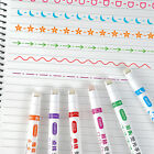 Curve Highlighter Marker Pen Linear Pencil Lace Roller Tip Multiple Line Shapes