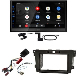 JVC KW-M785DBW Android Auto CarPlay Digitalradio DAB+ Einbauset für Mazda CX-7 - Bild 1 von 1