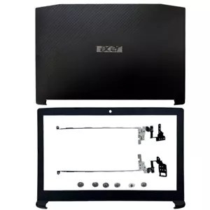 New For Acer Nitro 5 AN515-52 AN515-42 Laptop Black LCD Back Cover/Bezel/Hinges - Picture 1 of 11