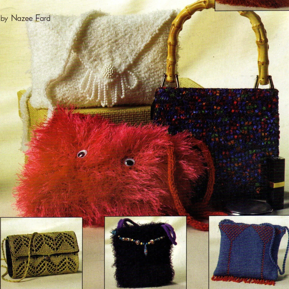 TRENDY Purse Pizazz Leaflet/Apparel/Knitting Pattern INSTRUCTIONS ONLY - Image 1 of 2