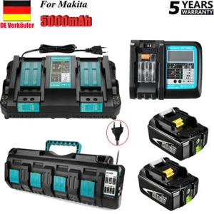 Für Makita Original Ersatzakku 18V 5AH 6Ah 9Ah LXT-400 Li-ion BL1860 & Ladegerät - Bild 1 von 72
