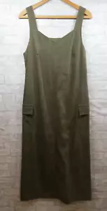 Vintage Carole Little Sport Olive Dress Women's Size 6 - Picture 1 of 7
