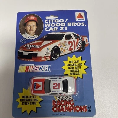 Racing Champions Citgo Wood Bros Car #21 Nascar Ford Thunderbird NIB - Image 1 of 4