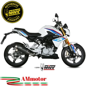 Scarico Completo Mivv Bmw G 310 R 2018 Terminale Per Moto Marmitta Gp Pro Black - Foto 1 di 3