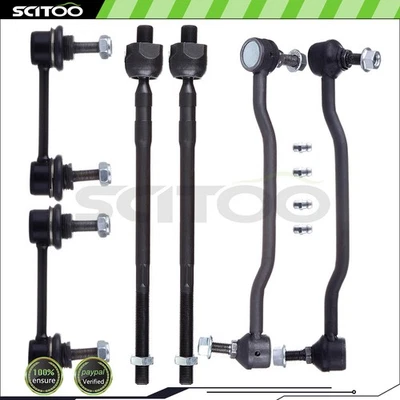 For 2002-06 Nissan Altima&2004-08 Nissan Maxima Front Rear Tie Rod End Sway Bar Foto 1 de 4