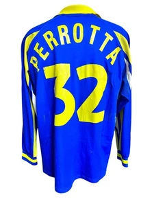 MAGLIA JUVENTUS PERROTTA MATCH WORN ISSUE SHIRT JERSEY CAMISETA 1998/1999 COA - Imagen 1 de 7