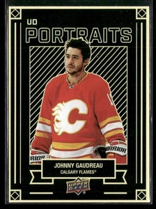 Upper Deck Serie 1 2022-23 - Ritratti Ud Johnny Gaudreau #P-7 - Foto 1 di 2