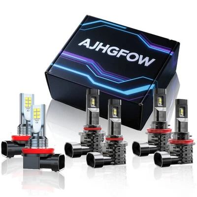 Kit de bombillas antiniebla faros LED para camioneta Nissan Titan XD PRO-4X 2016-2021 Foto 1 de 4