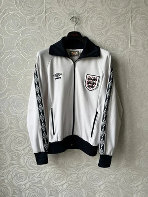 Chaqueta Umbro England Pista Cremallera Años 90 Vintage Fútbol Fútbol Retro Para Hombre Talla L Y2K Foto 1 de 4
