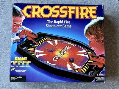 Hasbro Crossfire Board Game Rapid Fire Shoot-Out Edition 2001 - Image 1 of 4